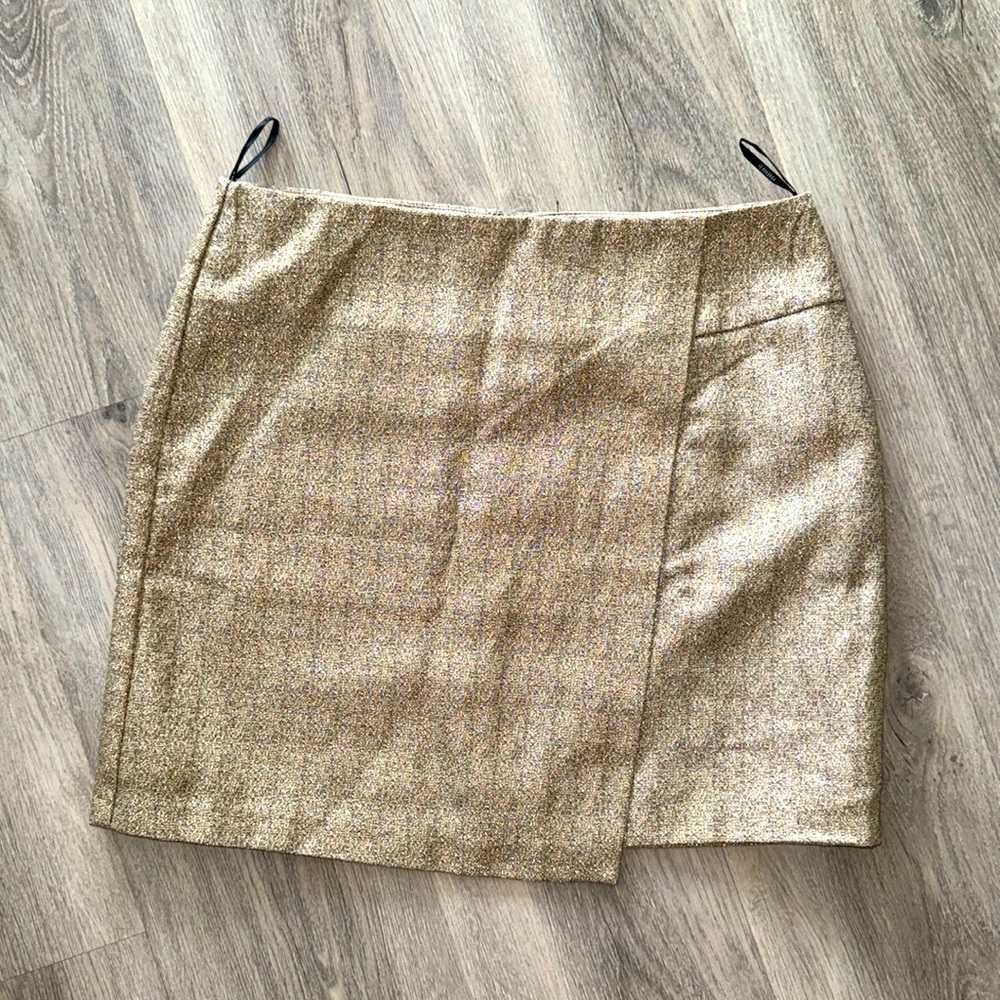 Forever 21 Gold Skirt - M